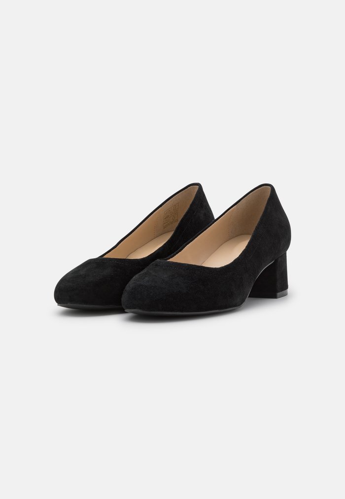 Talons Anna Field Block heel Slip on Noir Femme | PTL-9190775